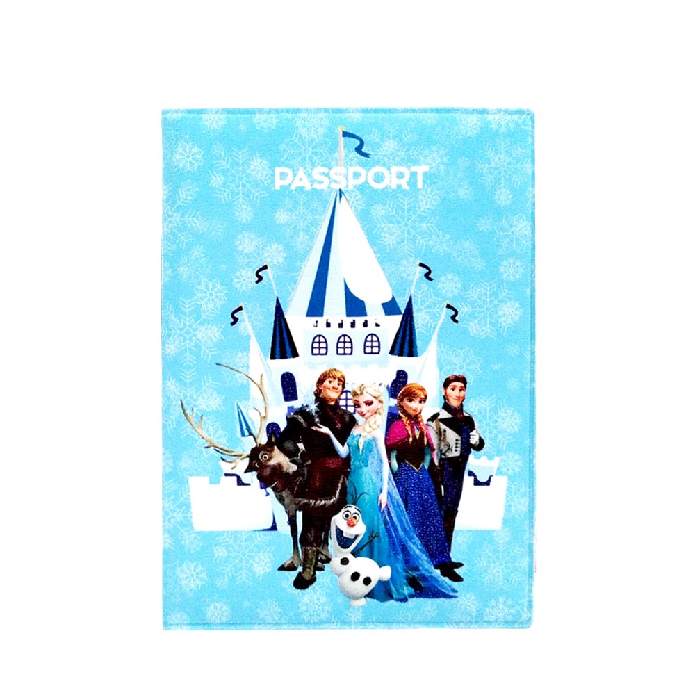 Cover Passport Karakter Frozen Sampul Buku Paspor Case Holder Document Travelling Organizer 205