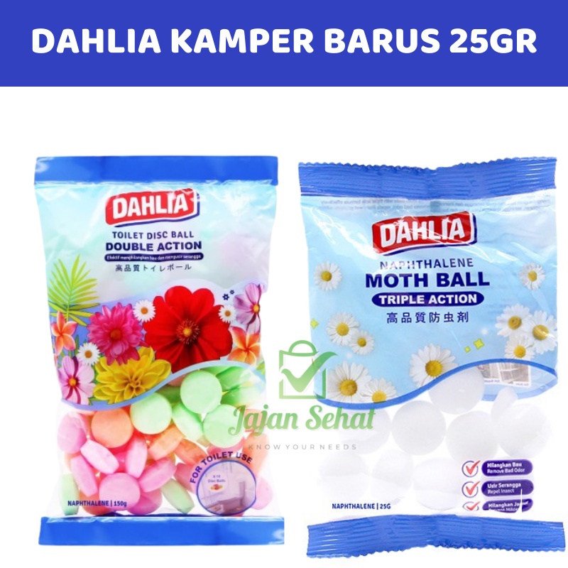 Dahlia Kamper Napthalene 25gr