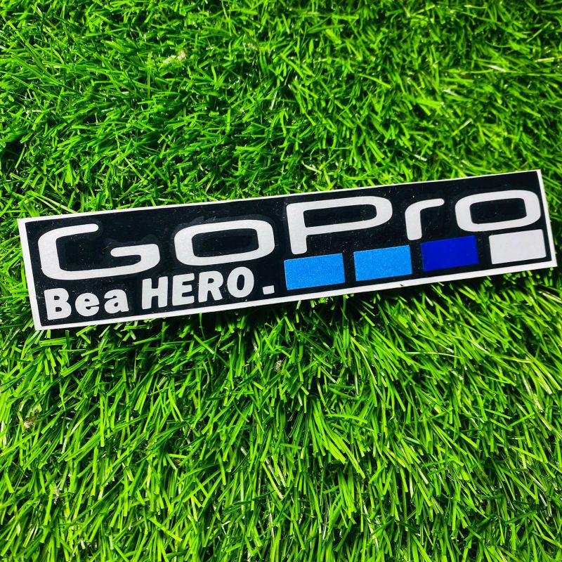 Sticker gopro cuting sticker tumpuk variasi motor sport matic dll 1pcs 14cm