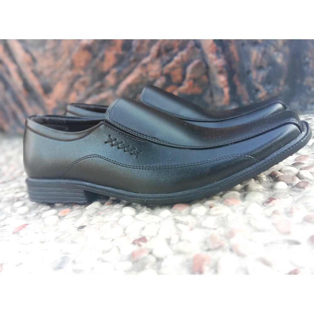 COD - SEPATU PANTOFEL SLIP ON PRIA PANTOFEL FORMAL TANPA TALI