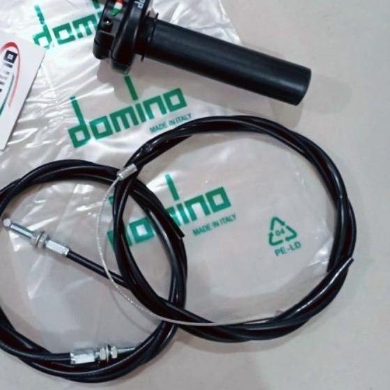 ➯ Gas Spontan Domino 2 kabel Gas Spontan crf 150 KLX plus Saklar on off Starter KTC ♤