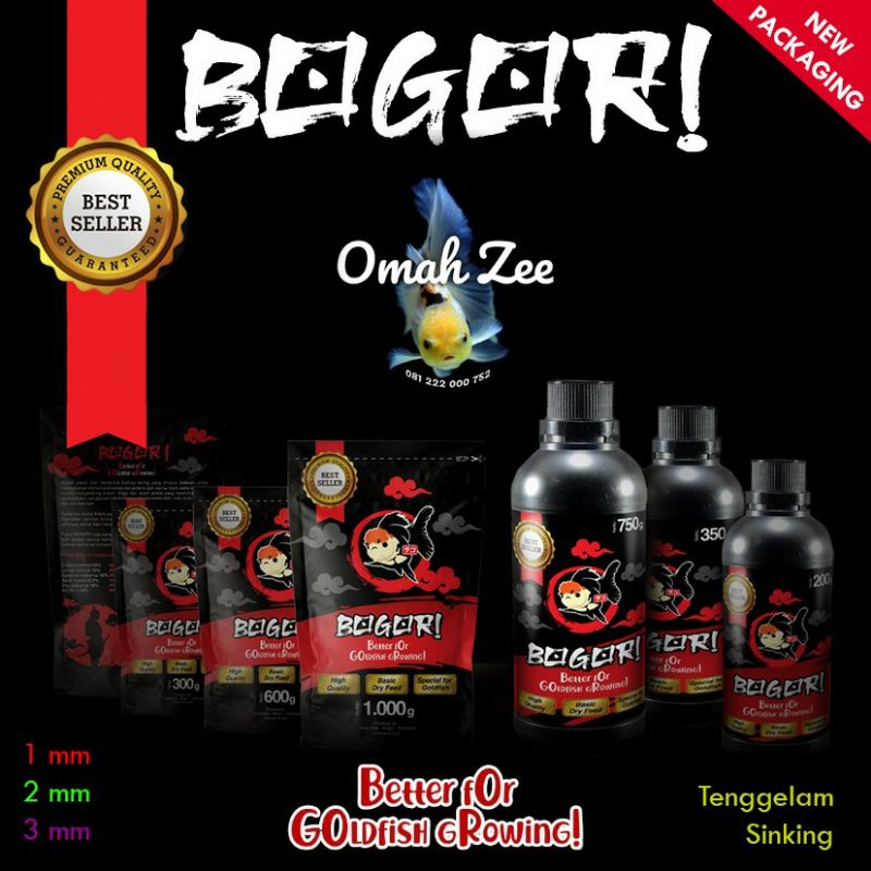 Pelet BOGOR Colour dan Growth