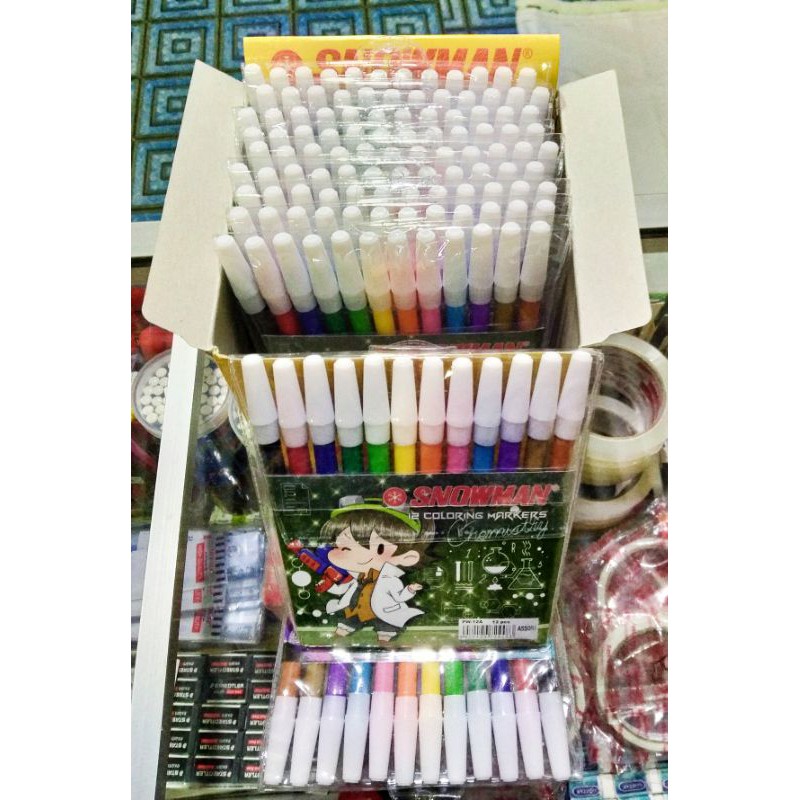 

SPIDOL SNOWMAN 12 Warna