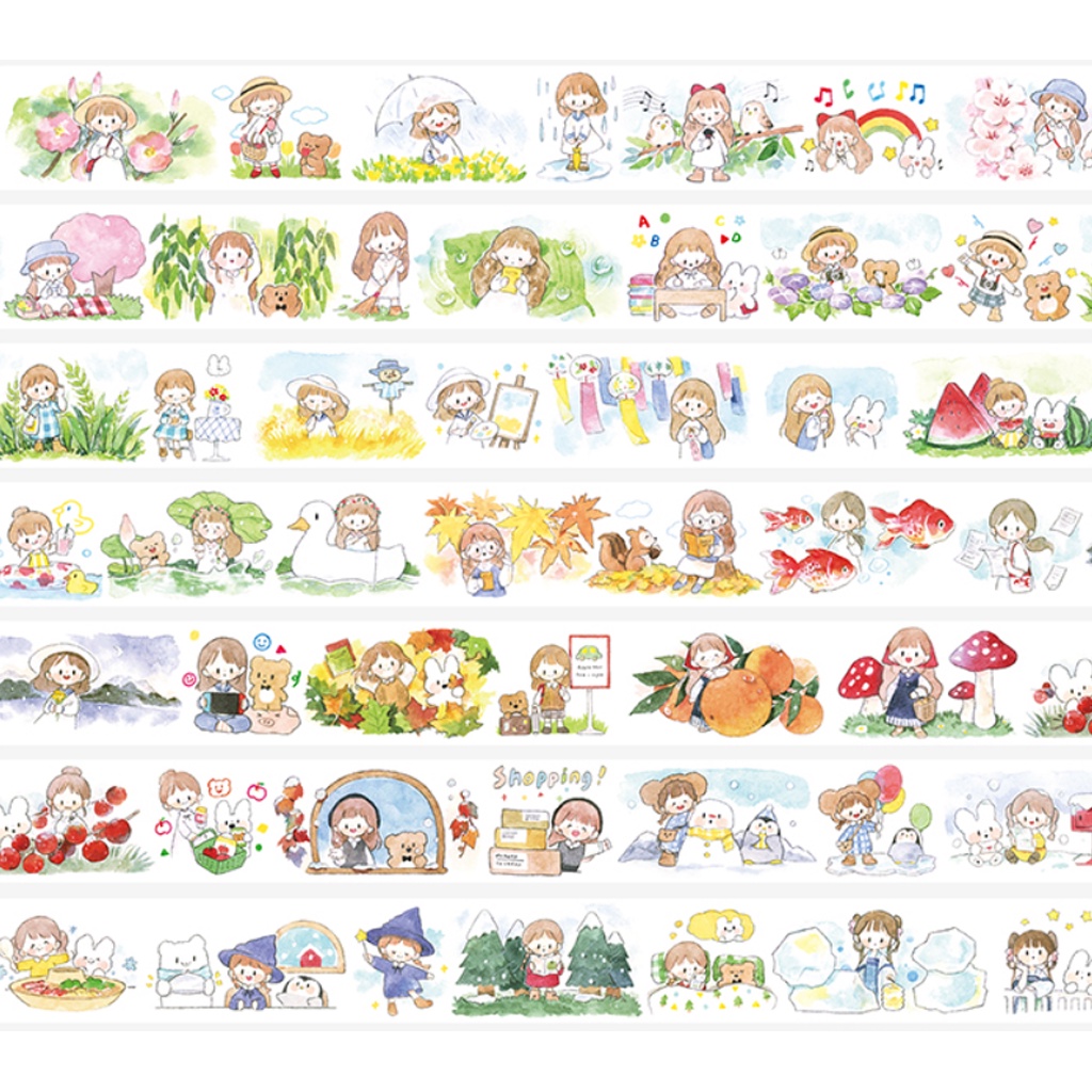 

Molinta Four Seasons Washi Sampler