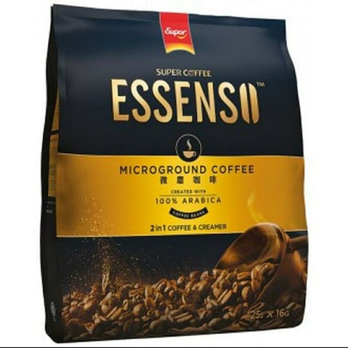 

Super Essenso Coffee 2 in 1 Mocroground Arabica Coffee & Creamer