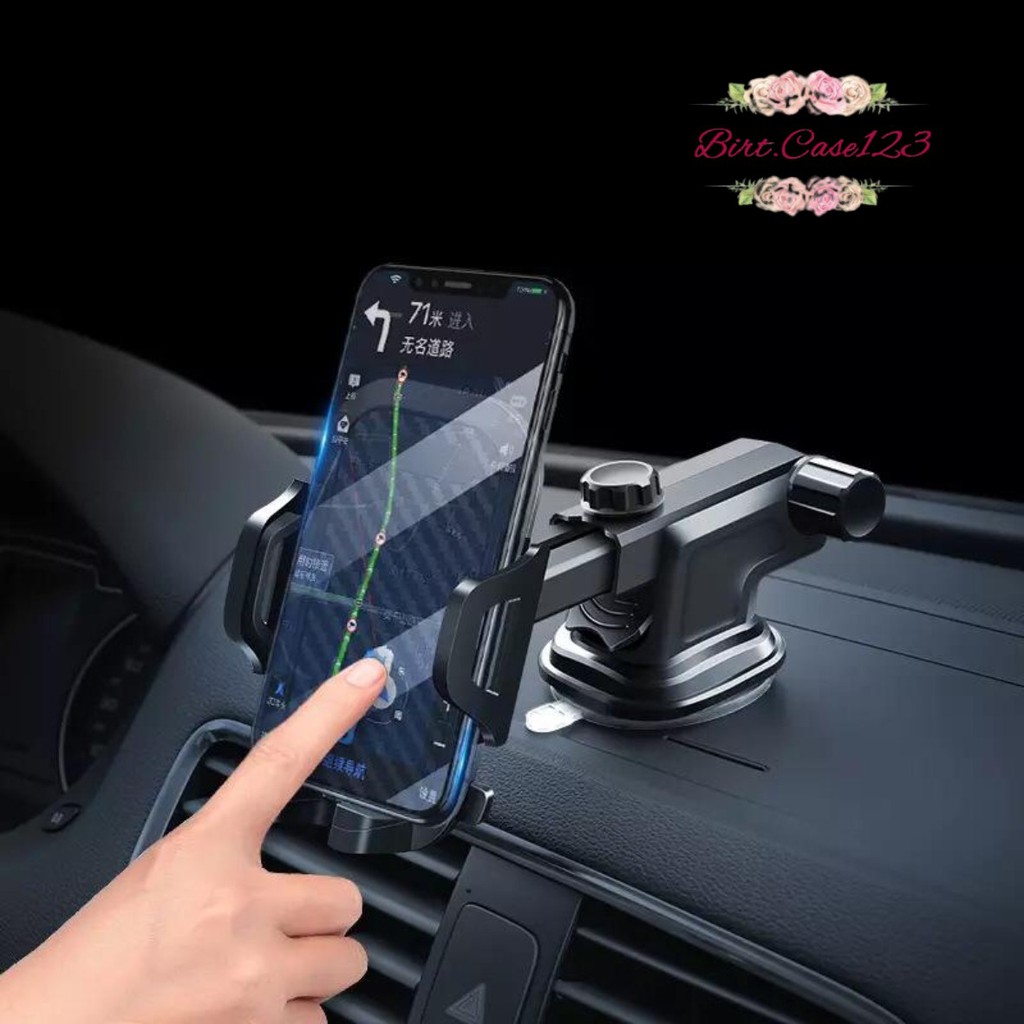 Long neck one touch car Original Holder mobil dudukan Hp GPS handphone smartphone BC2797