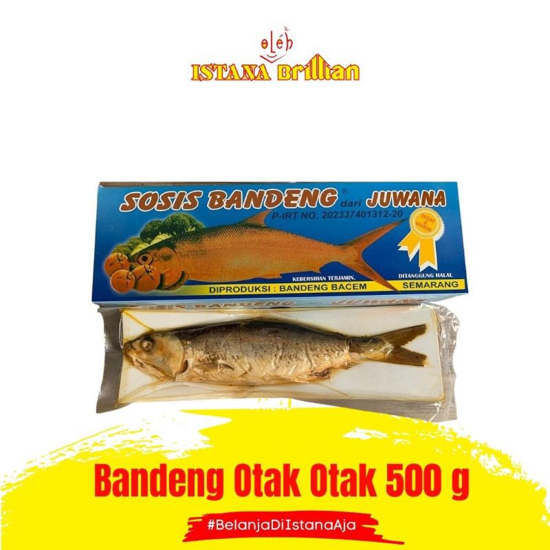 

Bandeng Tanpa Duri / Otak - Otak Bandeng + sambal / Oleh Oleh Khas Semarang
