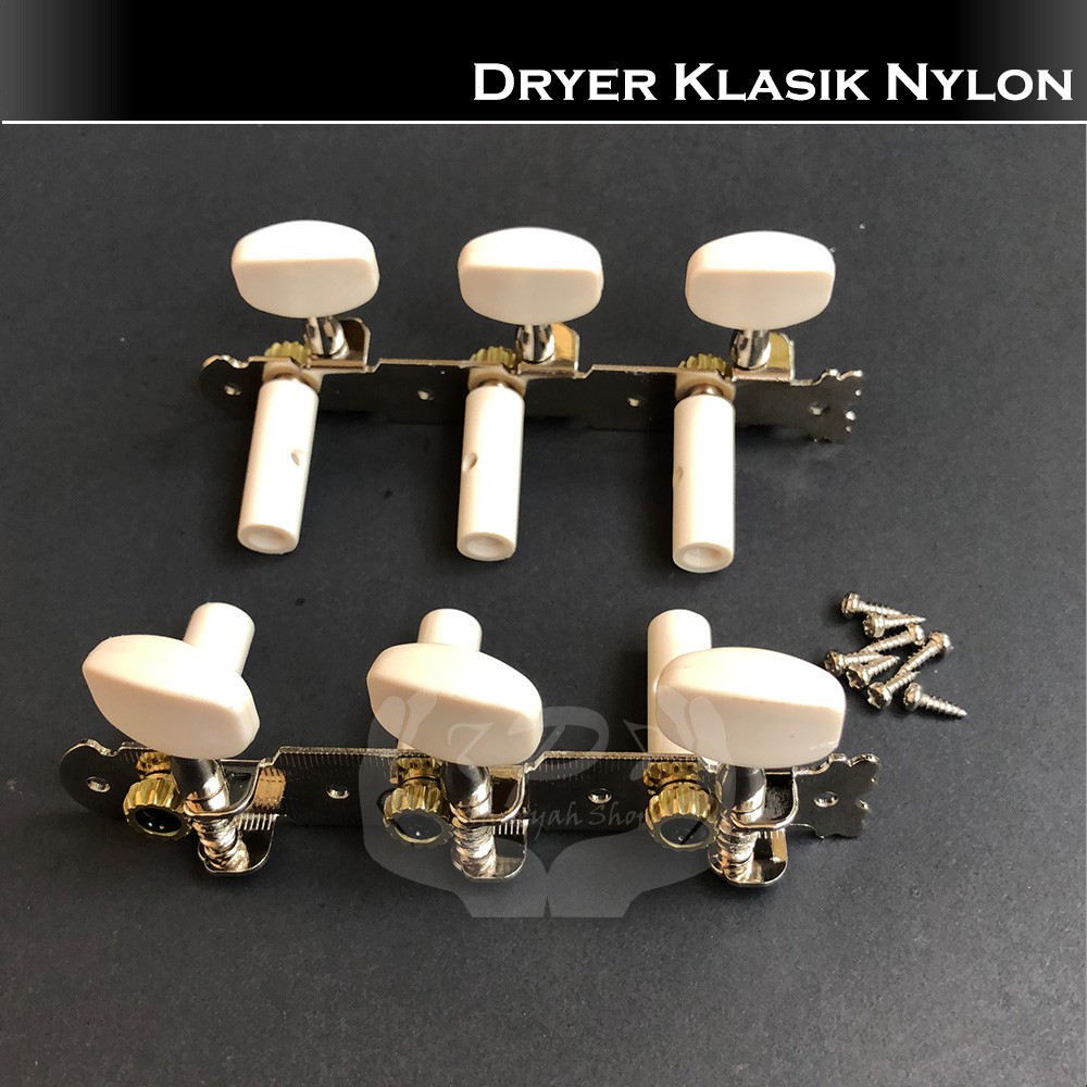 Dryer Putaran Senar Gitar Tuning Peg Akustik Klasik Nylon