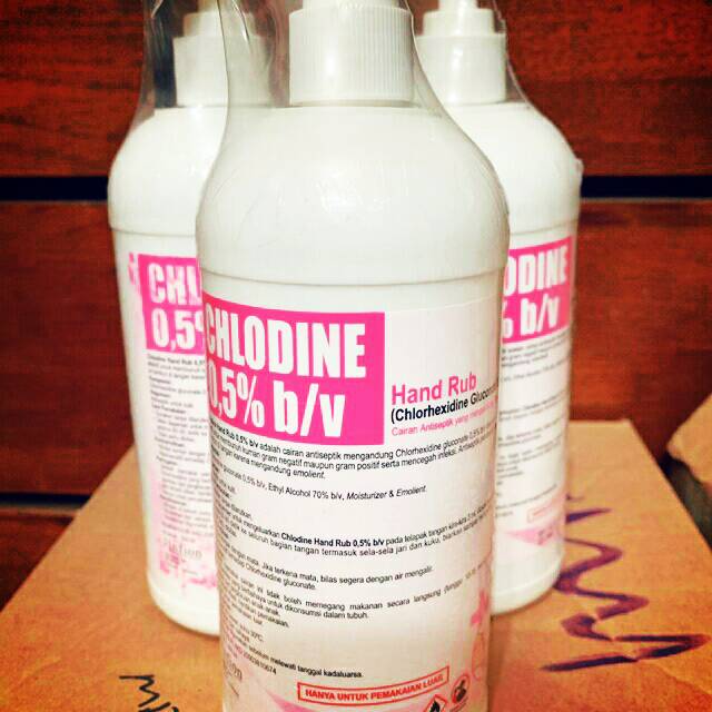 Chlodine HandSanitizer 4% 500ml Scrub