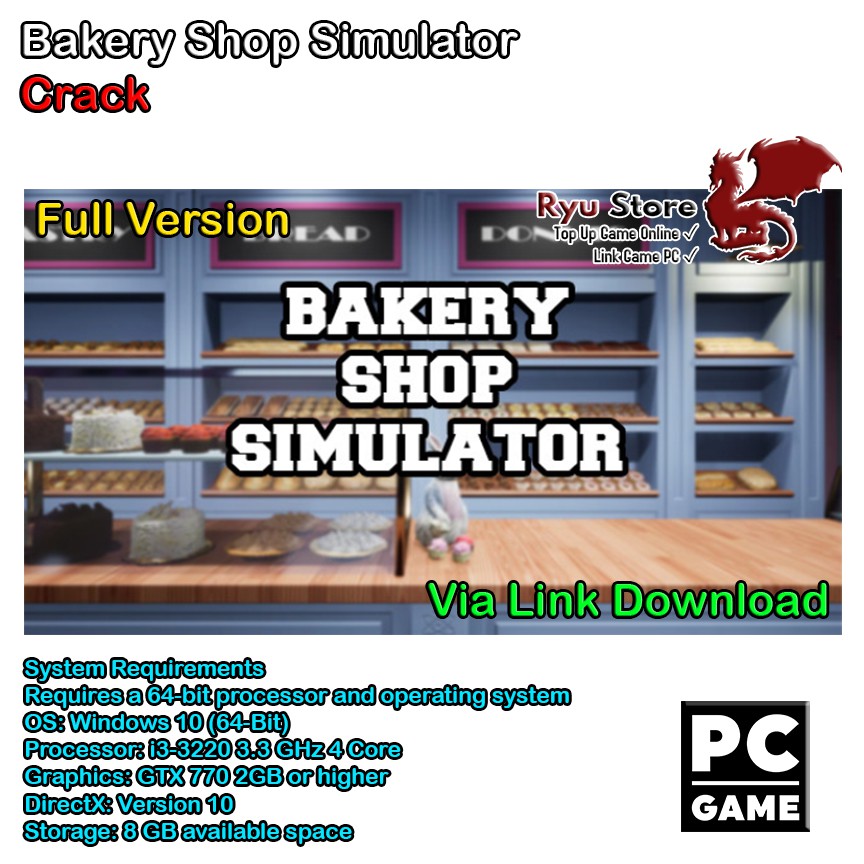 Bakery shop simulator