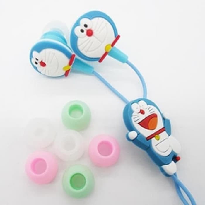 [JAKARTA] HEADSET DORAEMON / HANDSFREE KARAKTER / EARPHONE HELLO HITTY