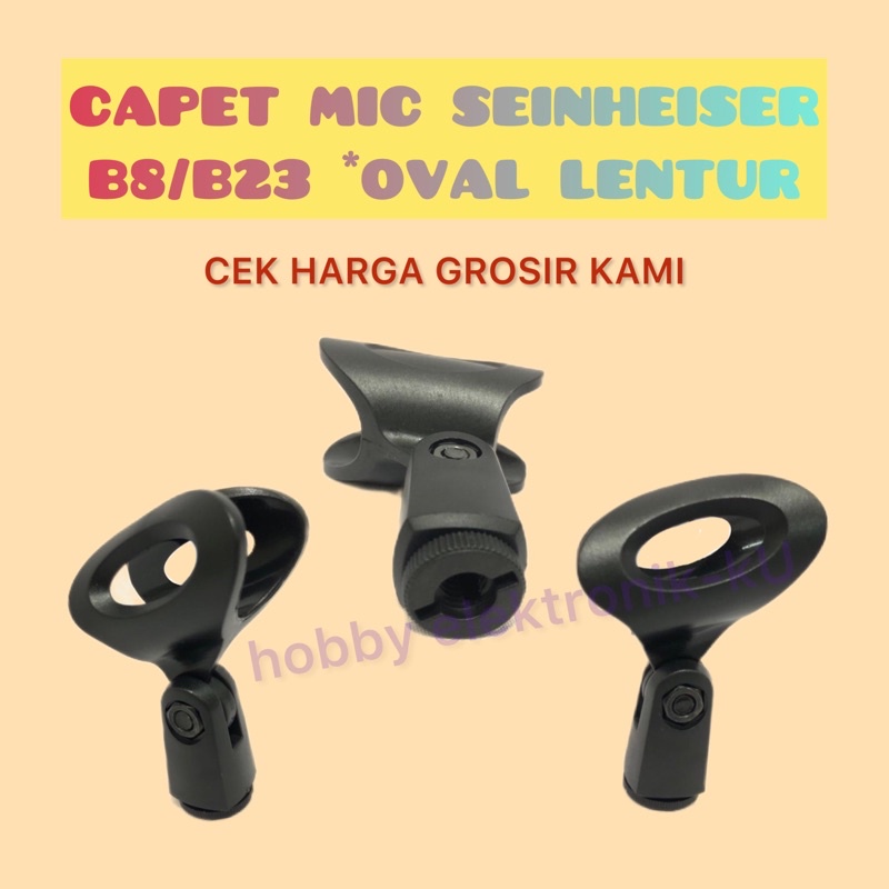 CAPET MIC SEINHEISER B8 B23  OVAL LENTUR