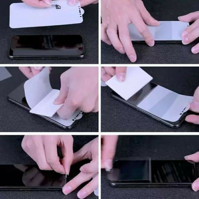 Anti Gores Hydrogel Matte Glare Xiaomi Mi10 / Mi Note 10 Pro Screen Guard Anti Minyak Plastik Jelly