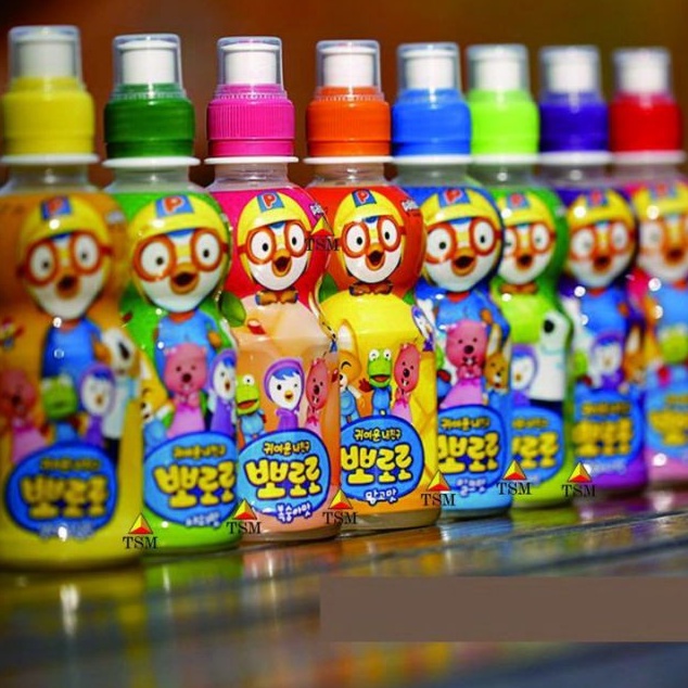 PALDO PORORO DRINK MILK JUICE 235 ML / PORORO DRINK / MINUMAN PORORO