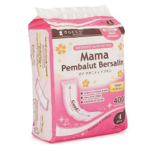 Dacco Mamapad Pembalut Bersalin isi 4pcs Mama pad