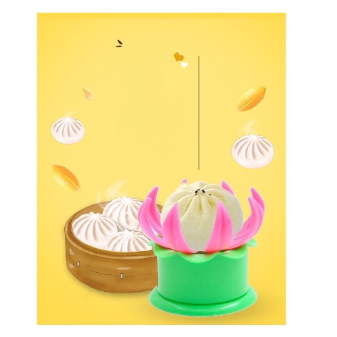 Cetakan Bakpau Bentuk Bunga Alat Cetak Kue Bapau Dimsum Dumpling