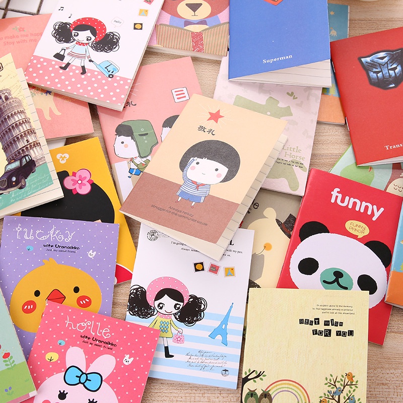 

HC Buku Tulis Mini Motif Kartun Note Book Mini Cartoon Mini Book Notepad Karakter Buku Tulis Memo Kecil Murah Import(JM64)