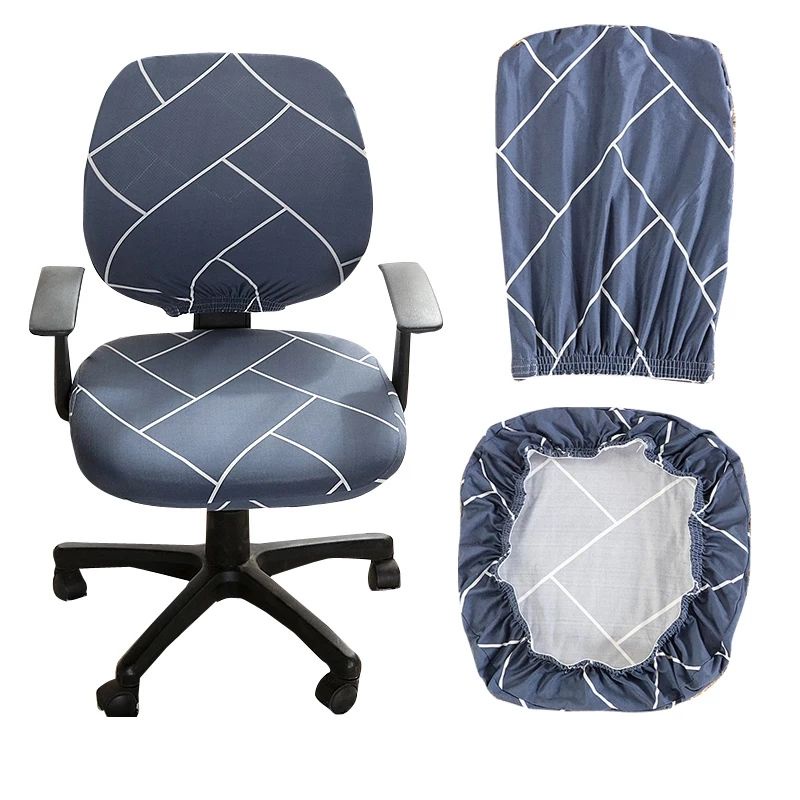 Cover kursi kantor elastis-Sarung kursi putar OFFICE CHAIR import