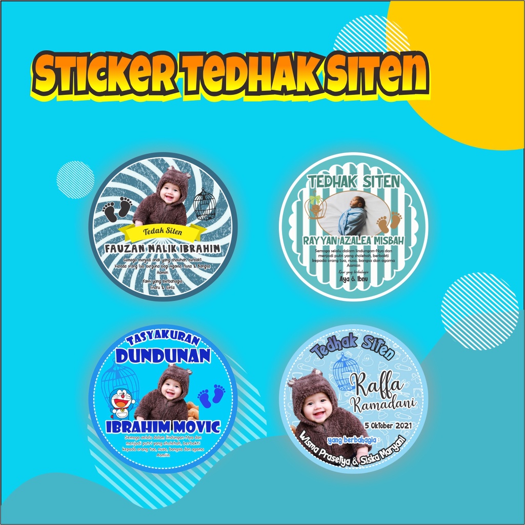 

Stiker|Stiker Tedak Siten| Stiker Dundunan| stiker diecut|Kekinian|murah