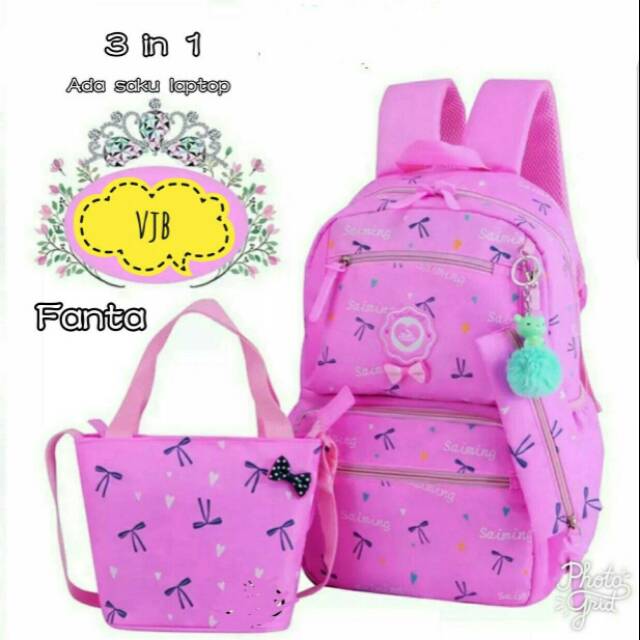 Tas ransel termurah/terlaris/backpack MIROR pita