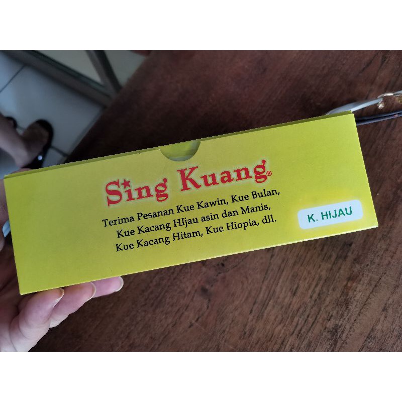 Sing kuang kue kering hiu hio pia phong pia tausa tau sa kacang hitam hijau 3 rasa chui kao so bakpia makanan xing kuang