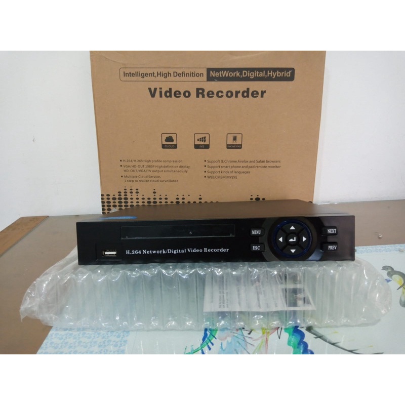 Paket DVR 4MP 4 in 1 4ch  app. XMEYE FULL HD