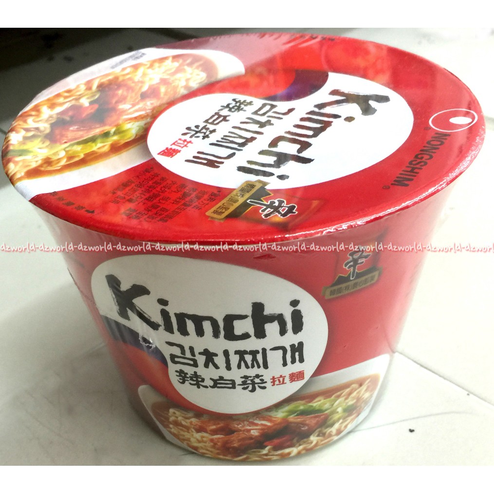 Nongshim Kimchi Bowl Mie Korea Rasa Ayam Kimci Mie Korea Nong Shim Ayam