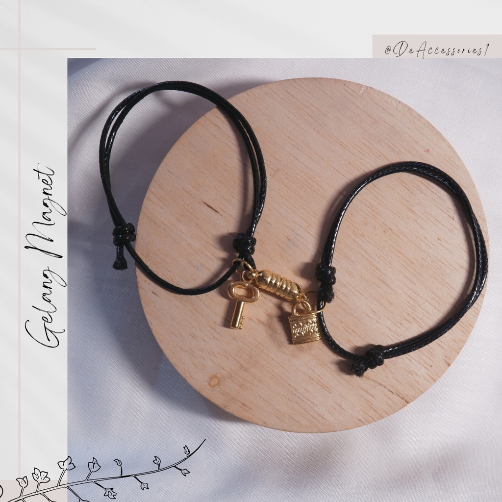 Gelang Magnet / Gelang Couple / Gelang Persahabatan