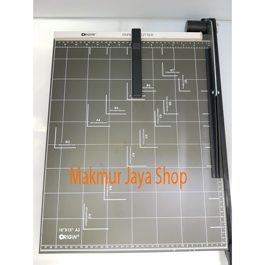 

Alat Pemotong Kertas A3 / Paper Cutter Origin A3 (PCC-A3R)
