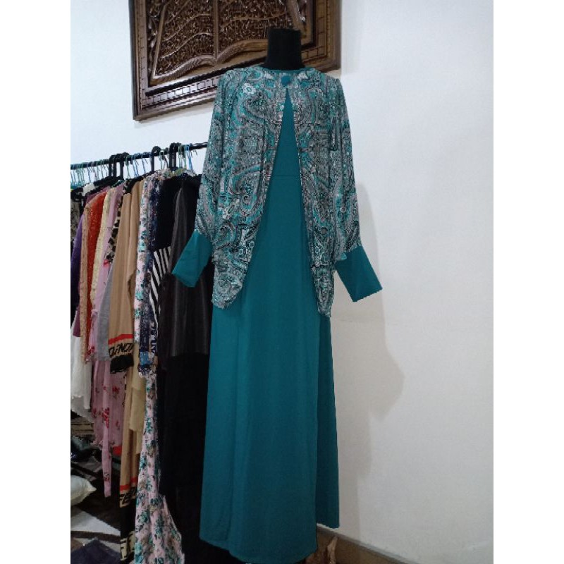 gamis Jersey motif