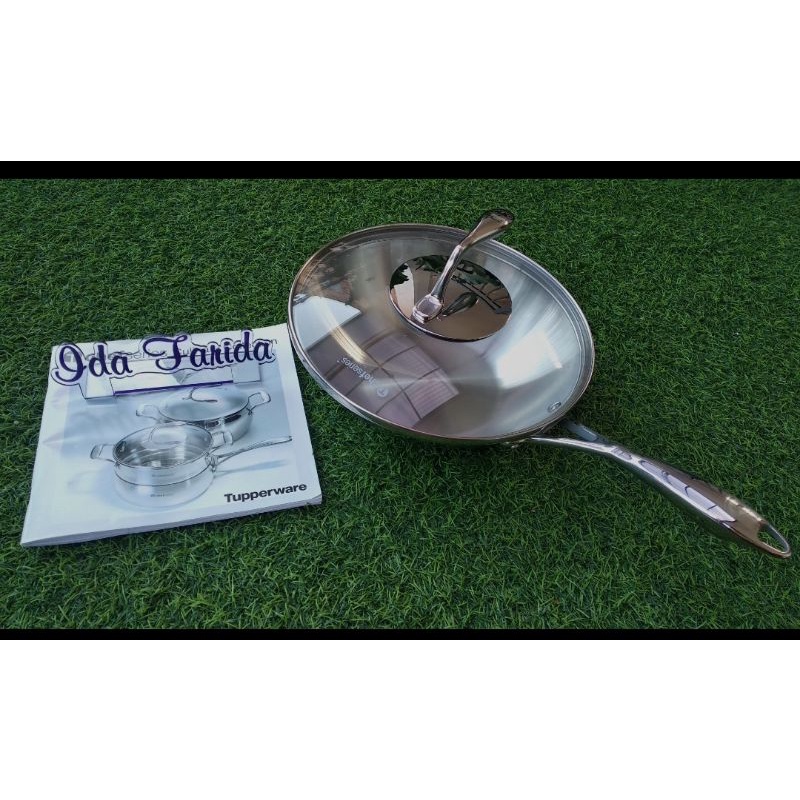 Tchef Junior wok pan by Tupperware Diameter 24cm NEW