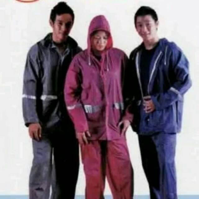 Jas hujan Dolphin Blue Specy Jaket celana/Jas Hujan Stelan SPACY/Dolphin Blue 961