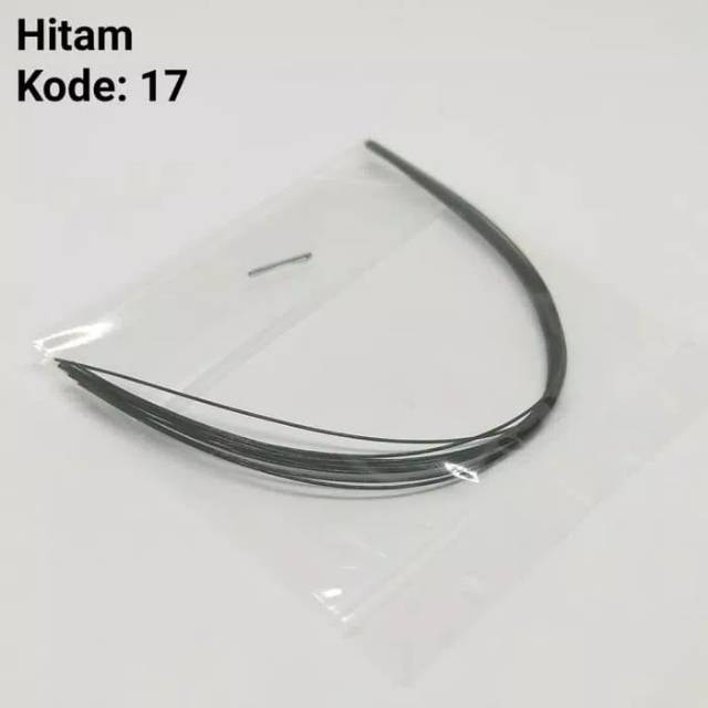 Kawat Warna Hitam Behel / Kawat Behel Fashion