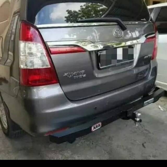 Towing bar besi pengaman bemper belakang ARB grand innova 2008-2015