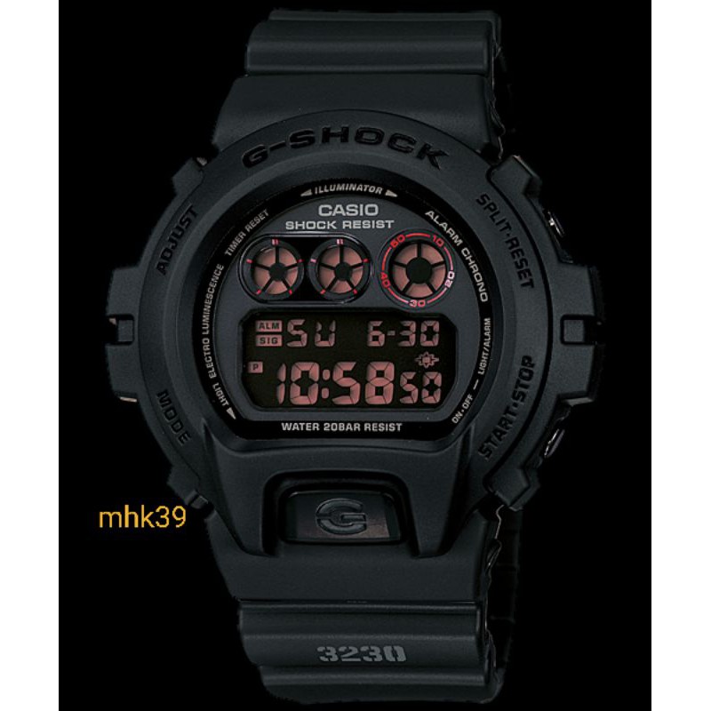 JAM TANGAN CASIO G.SHOCK G-SHOCK DW6900MS DW-6900MS-1DR ORIGINAL