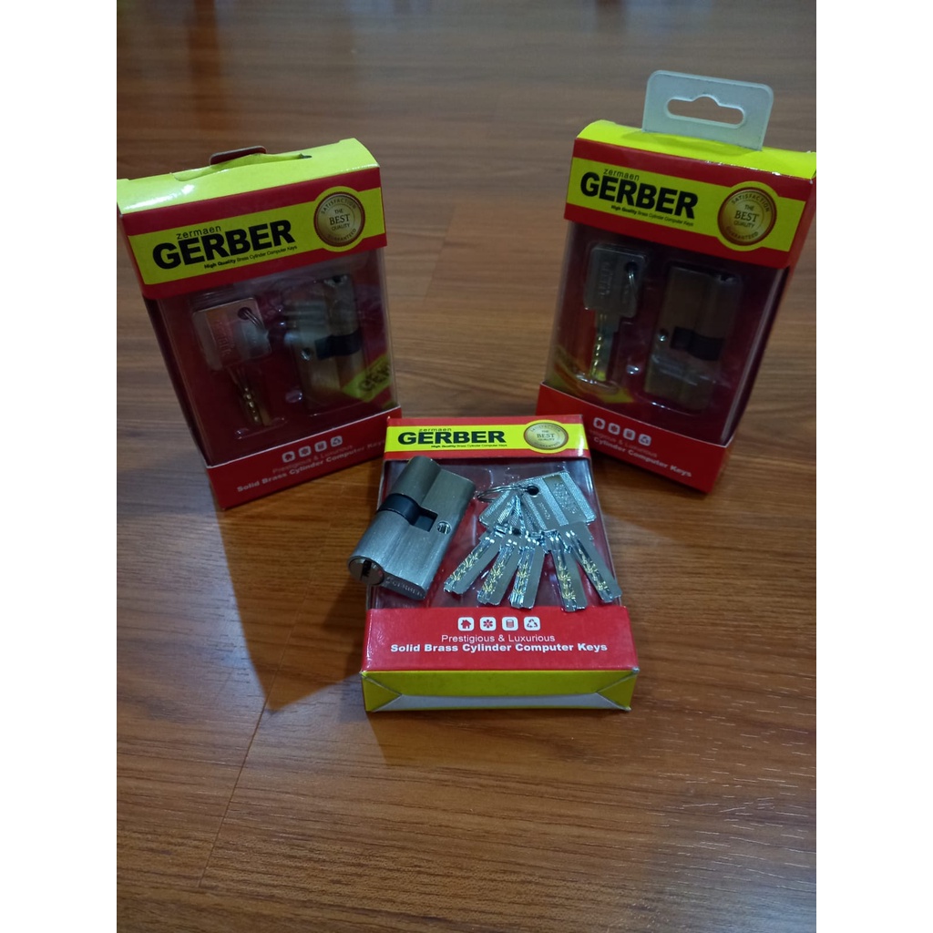 Silinder pintu kuningan GERBER