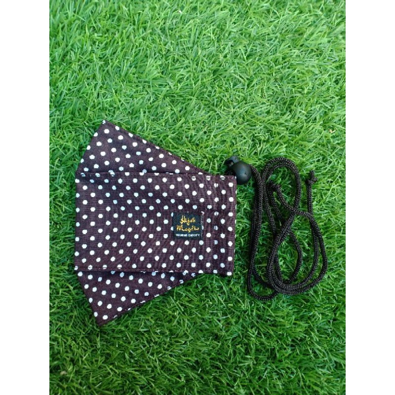 MASKER KAIN ORIGAMI Motif Polkadot