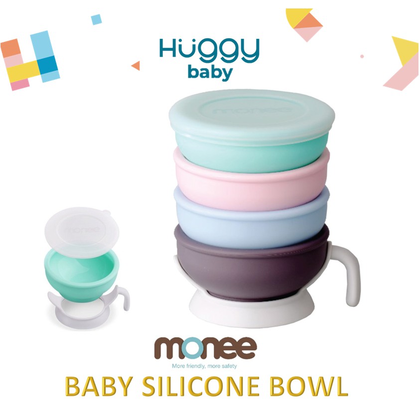 MONEE Baby Silicone Bowl 150ml | Mangkuk Silikon Bayi