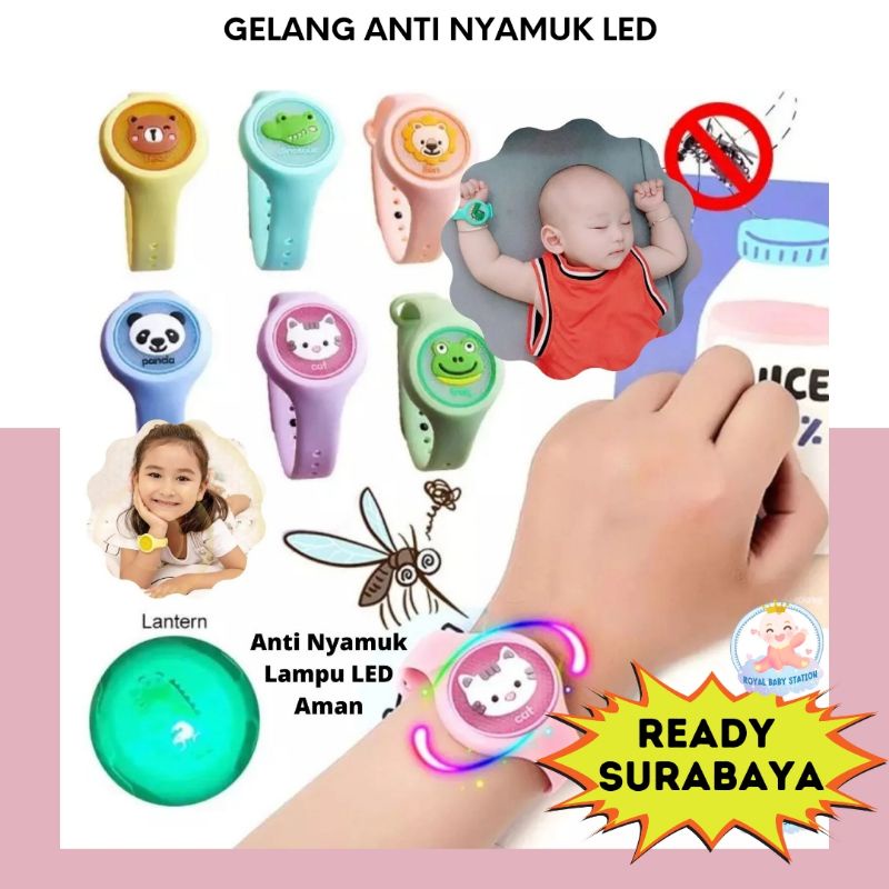 New Model Gelang Anti Nyamuk Led anak dan dewasa