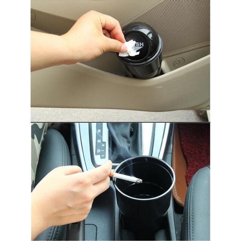 Cup Car Trash Bin Tempat Sampah Mobil Kecil Mini Tong Sampah Gelas Mug