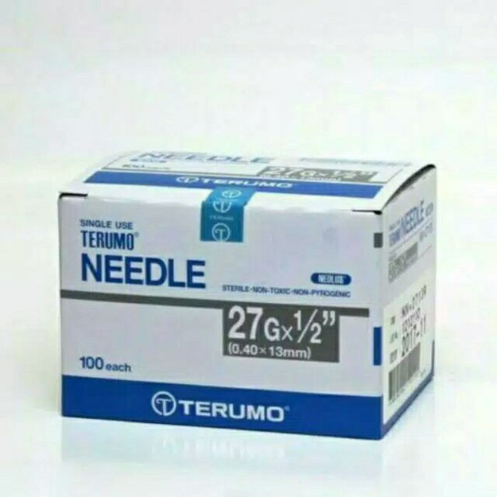 Needle jarum terumo 27G