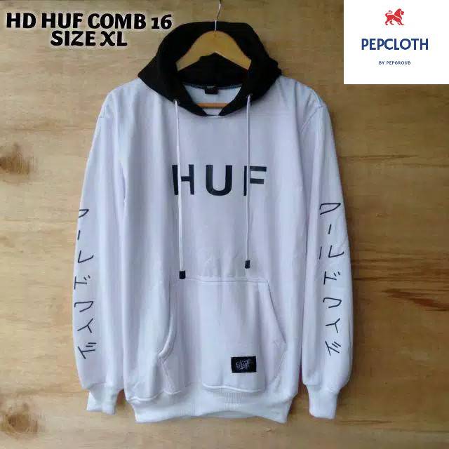 jaket hoodie huf