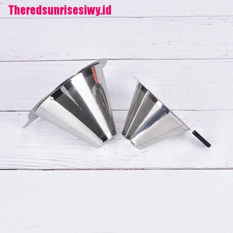 Holder Filter Kopi / Teh Bahan Stainless Steel Reusable