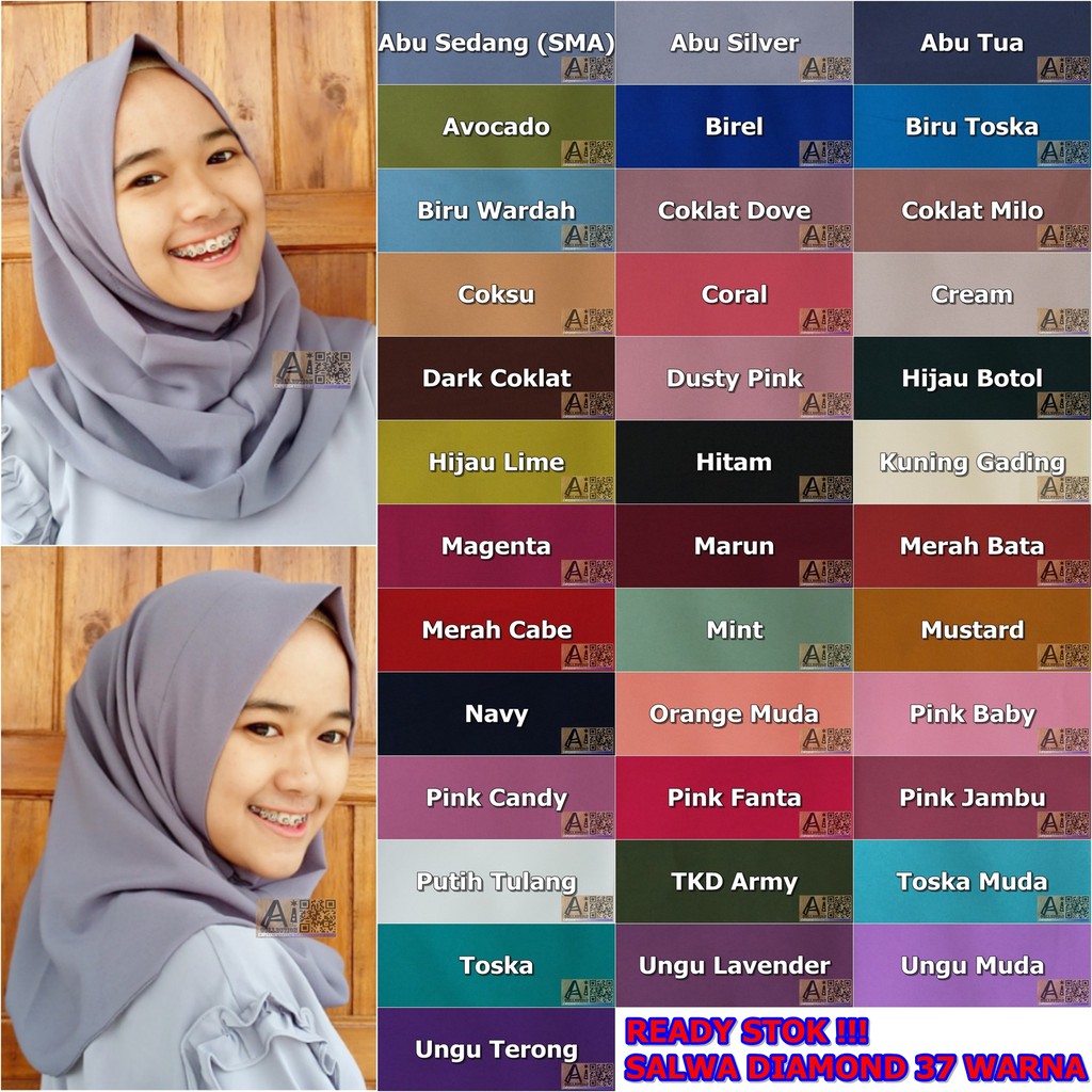 Hijab Instan Salwa Diamond SILASTORE