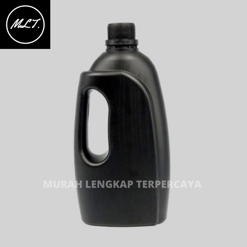 JERIGEN 1 LITER GAGANG SAMPING JERIGEN 1 L HITAM DAN NATURAL GAGANG SAMPING WADAH SABUN GAGANG SAMPI