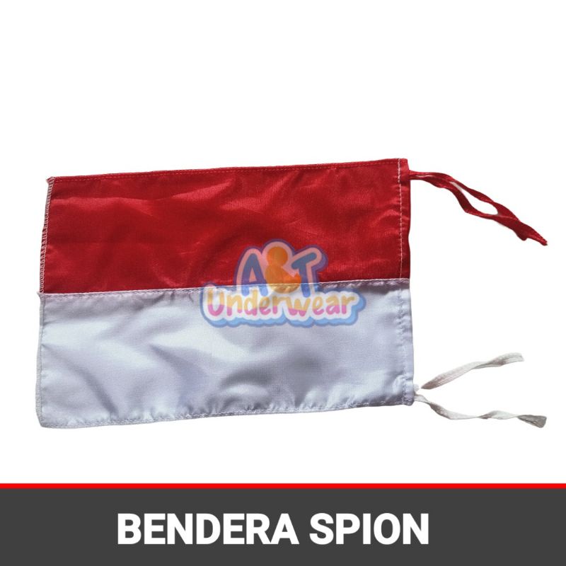 AT379- Bendera Spion Merah Putih / Bendera Unyil