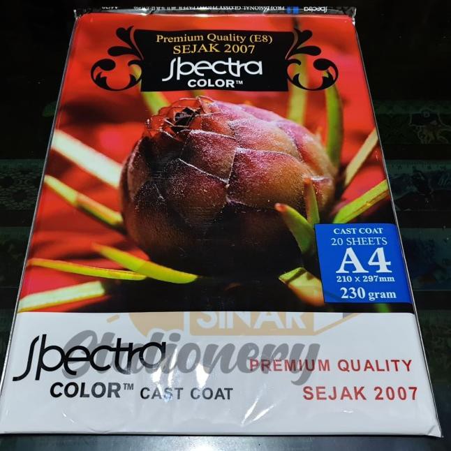 

◄ Kertas photo glossy 230gr spectra ☺