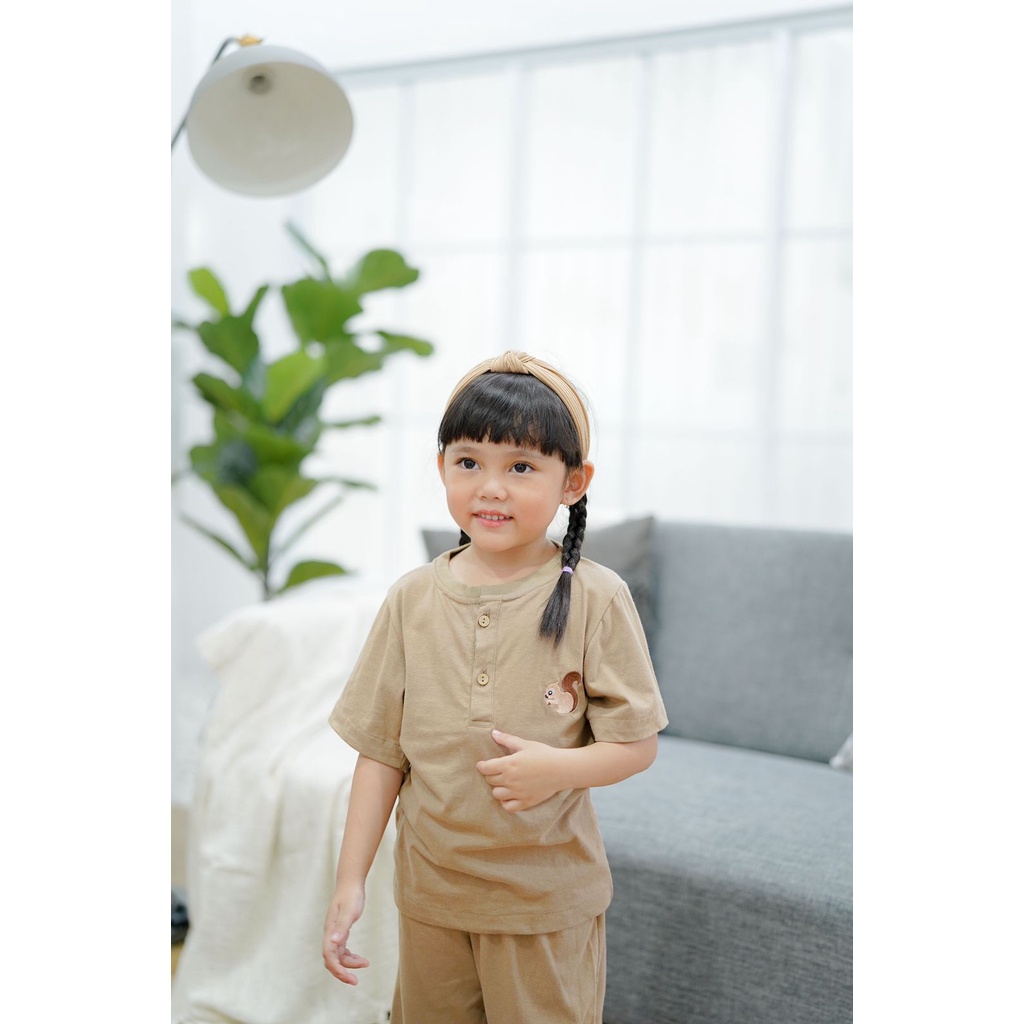 SET BOMBA BY SMILEE SETELAN ANAK 1-5 th Setelan Baju Anak