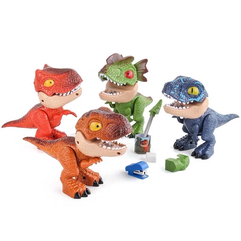 dinosaurus stationary set perlengkapan alat tulis tema dinosaurus fancy stationary set