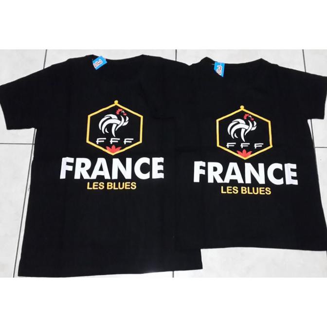 Les Blues France / baju couple / couple / baju bola couple / dropship